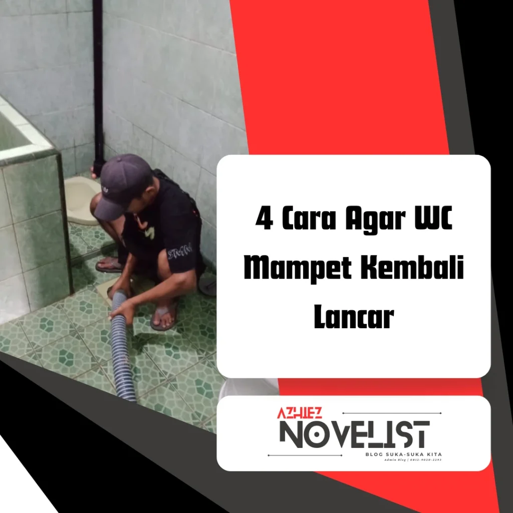 4 Cara Agar WC Mampet Kembali Lancar 1 4 Cara Agar WC Mampet Kembali Lancar