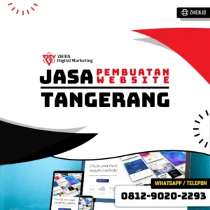 Jasa Pembuatan Website Tangerang - ZHIEN Digital Marketing